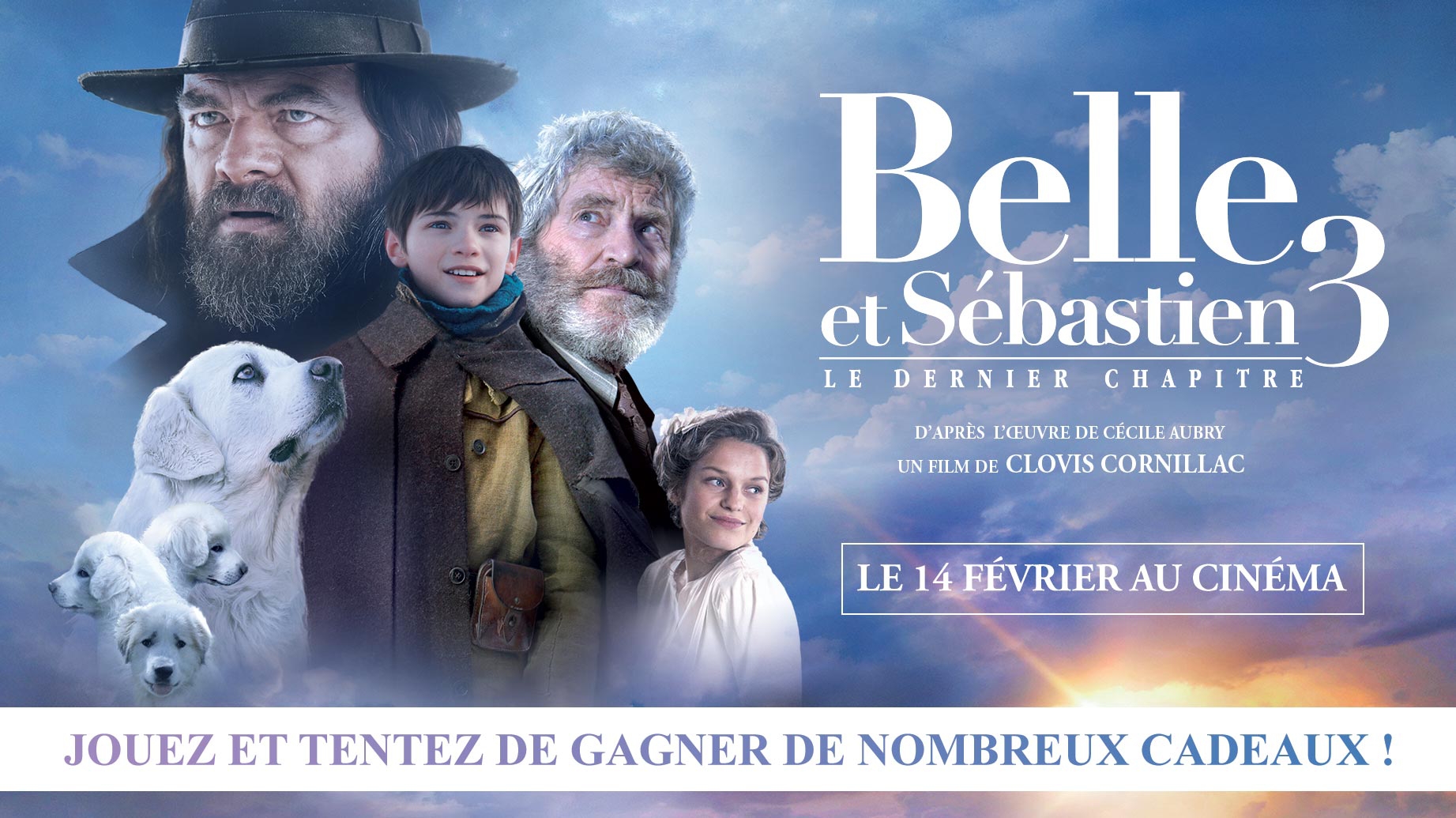 10 × 2 places pour le film "Belle et Sébastien 3 Format_jc