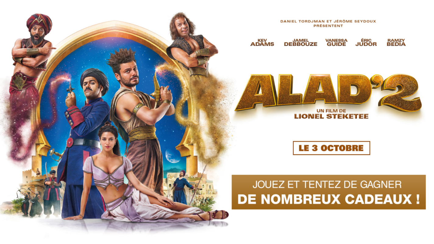 places de cinéma pour le film "Alad'2" D3B5B353-9A6B-7398-E80D967AC060E87E