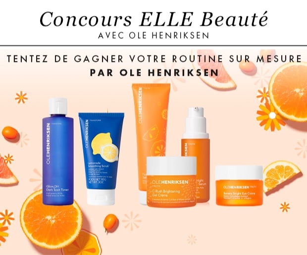 À GAGNER 10 lots « routine » Ole Henriksen  6a972aee-5c69-45a3-bd5d3fcb67b09ba7