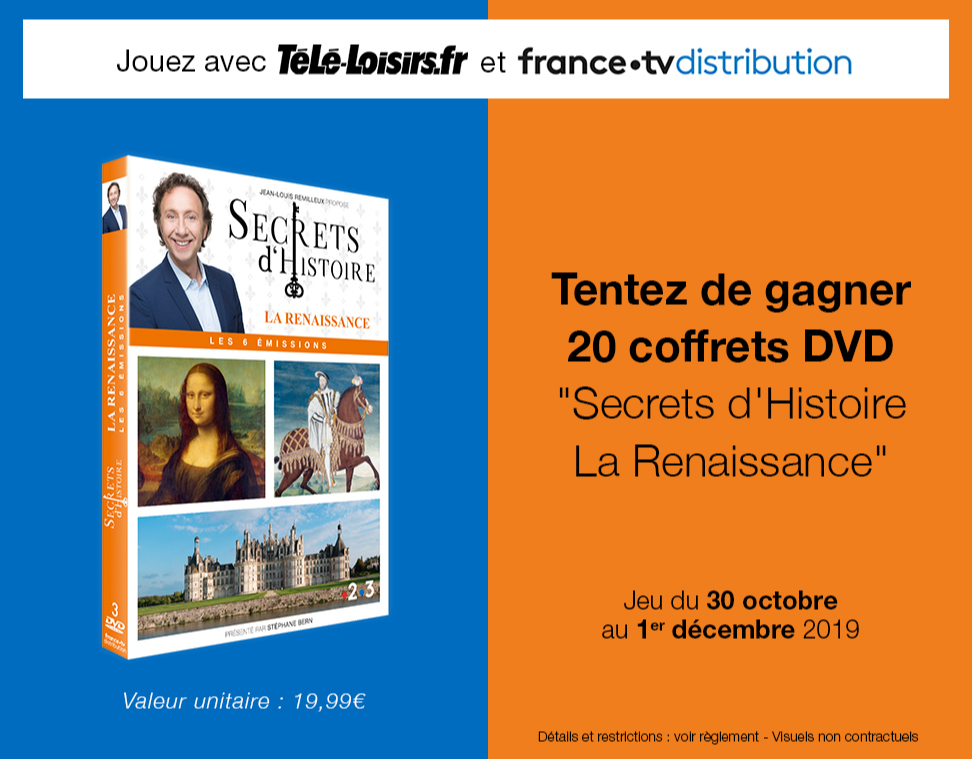 20 coffrets DVD "Secrets d'histoire, La Renaissance" 1BF27CAE-E6E7-7509-4D193AE4FB06F162